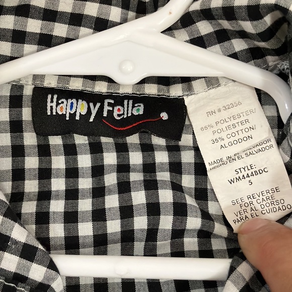 Boys 5T HappyFella Button up Shirt! - Picture 4 of 4
